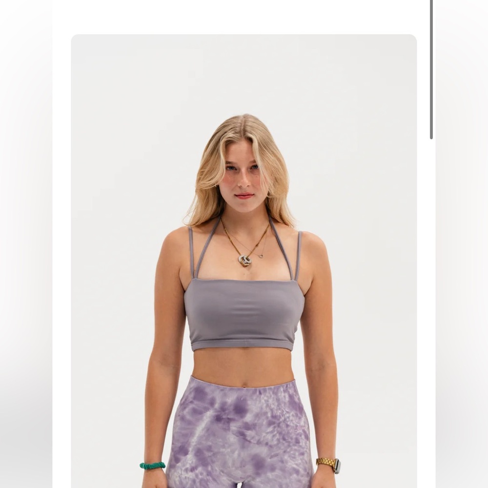 J80 Grey Sports Bra